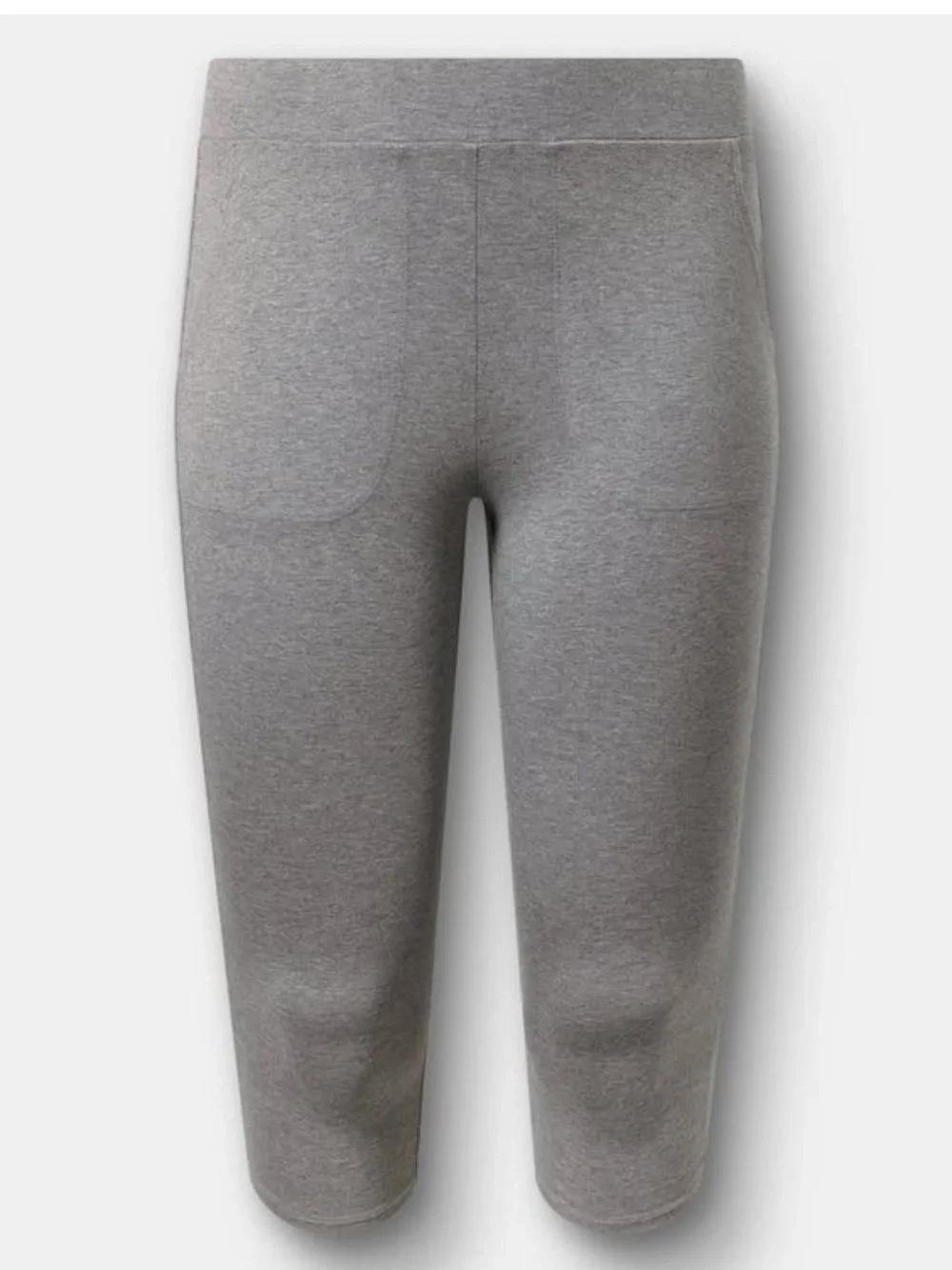 torrid Heather Gray Capri Pocket Leggings D24
